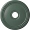 Ekena Millwork Diane Ceiling Medallion (Fits Canopies up to 5 3/8"), 18"OD x 3 5/8"ID x 1 1/8"P, Cloud Burst CM18DICBF - alternate 1